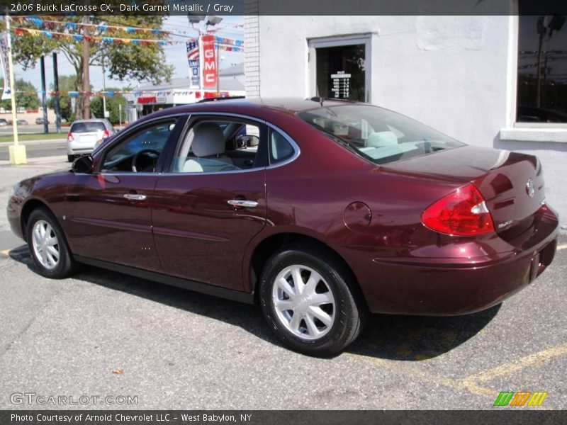 Dark Garnet Metallic / Gray 2006 Buick LaCrosse CX