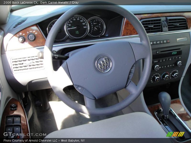 Dark Garnet Metallic / Gray 2006 Buick LaCrosse CX