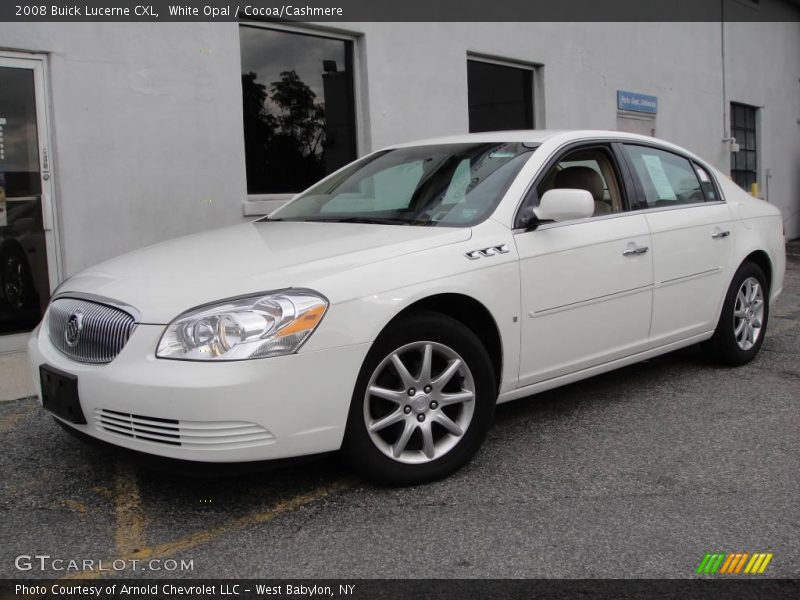 White Opal / Cocoa/Cashmere 2008 Buick Lucerne CXL
