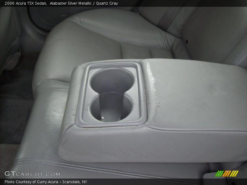 Alabaster Silver Metallic / Quartz Gray 2006 Acura TSX Sedan