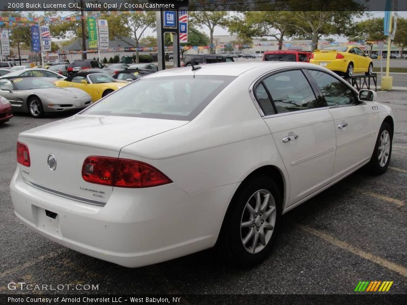 White Opal / Cocoa/Cashmere 2008 Buick Lucerne CXL