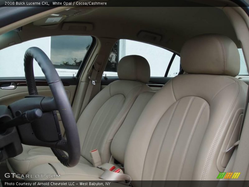 White Opal / Cocoa/Cashmere 2008 Buick Lucerne CXL