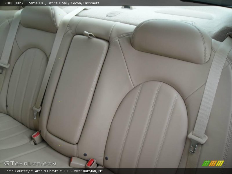 White Opal / Cocoa/Cashmere 2008 Buick Lucerne CXL