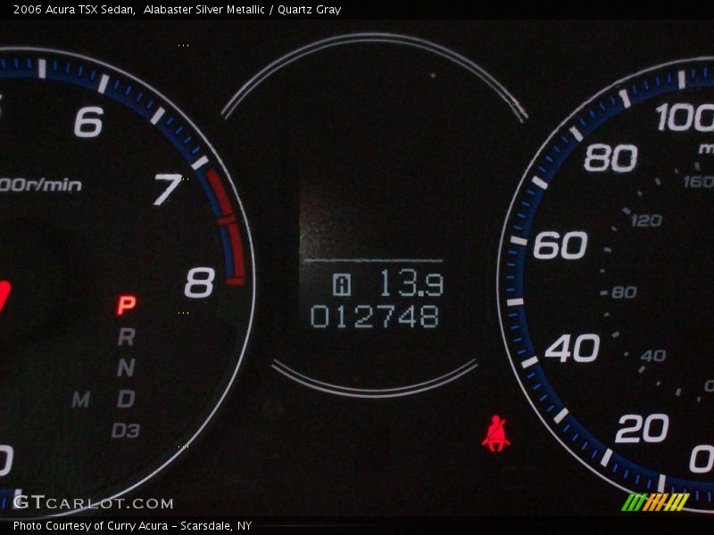 Alabaster Silver Metallic / Quartz Gray 2006 Acura TSX Sedan