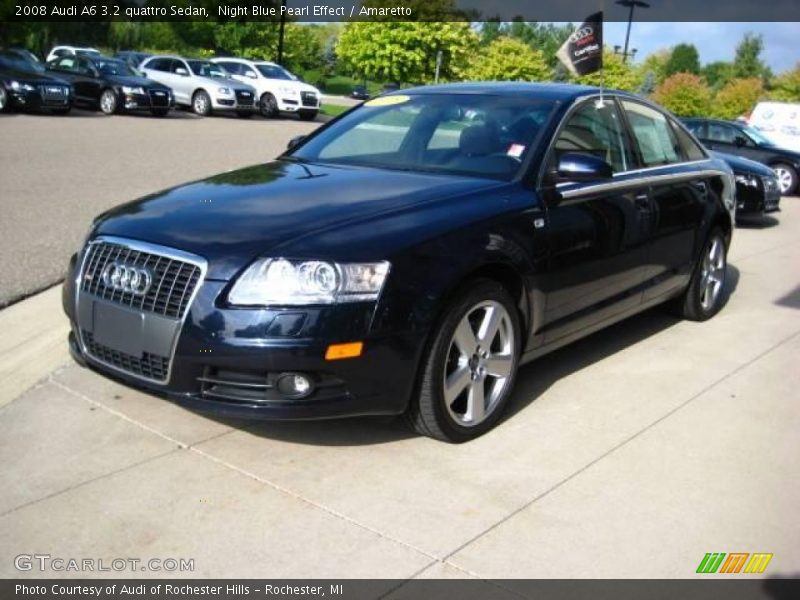 Night Blue Pearl Effect / Amaretto 2008 Audi A6 3.2 quattro Sedan