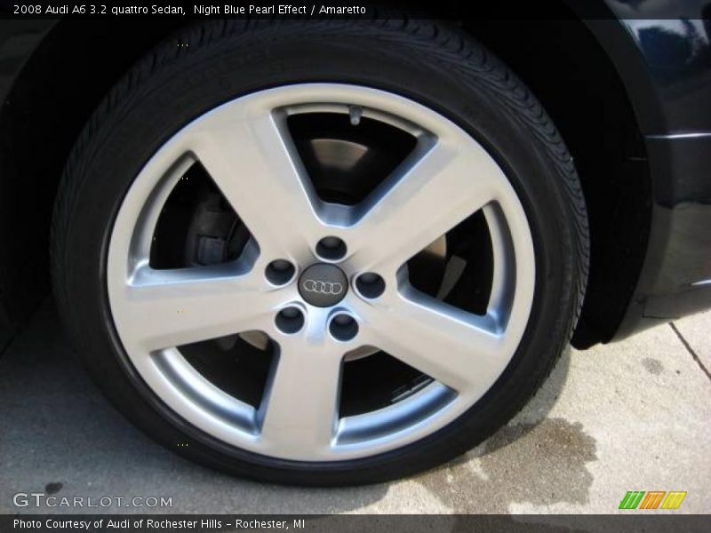 Night Blue Pearl Effect / Amaretto 2008 Audi A6 3.2 quattro Sedan