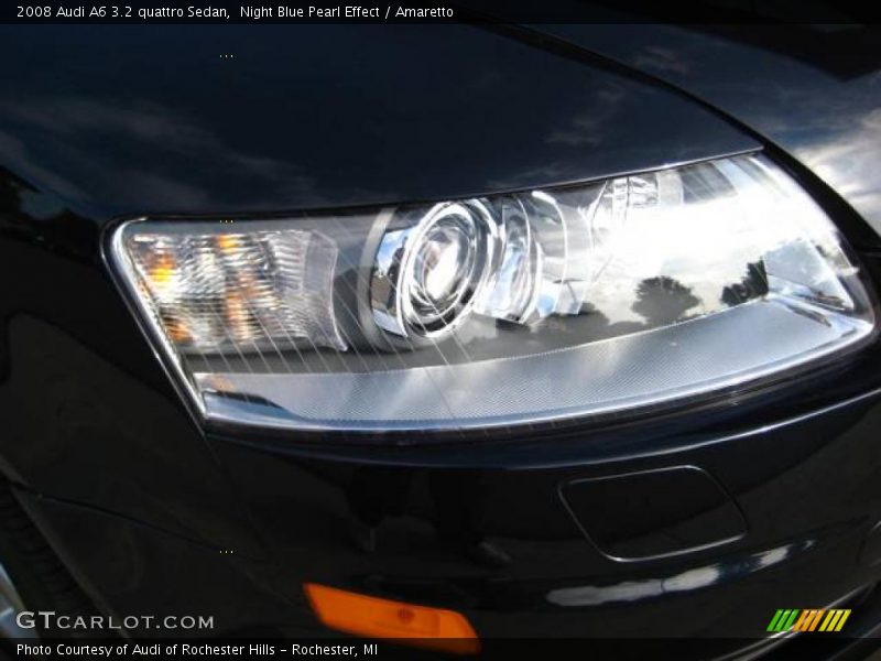 Night Blue Pearl Effect / Amaretto 2008 Audi A6 3.2 quattro Sedan