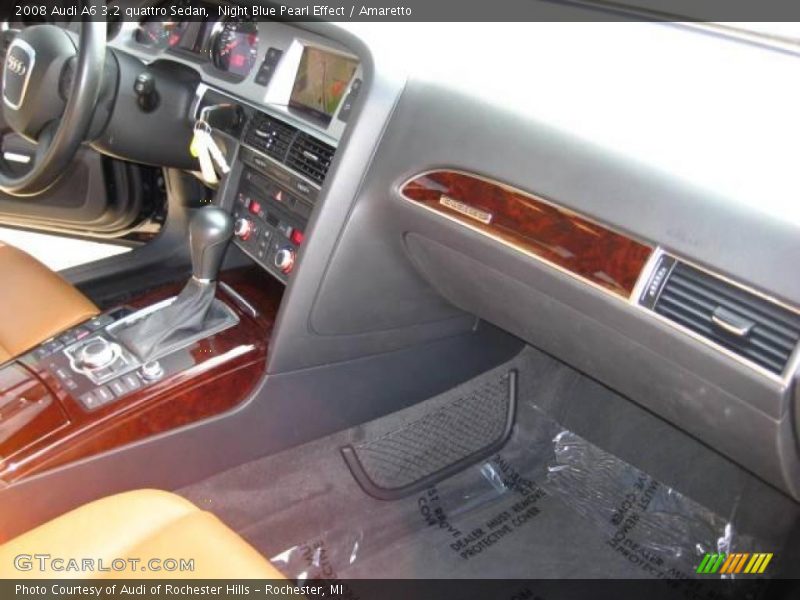 Night Blue Pearl Effect / Amaretto 2008 Audi A6 3.2 quattro Sedan