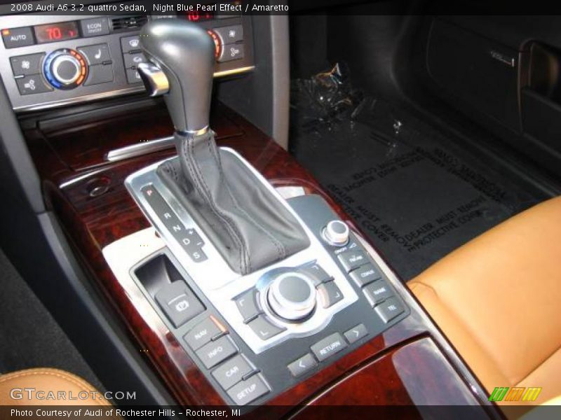 Night Blue Pearl Effect / Amaretto 2008 Audi A6 3.2 quattro Sedan