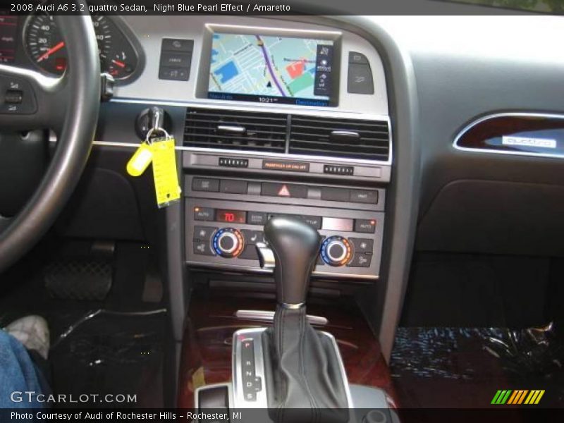 Night Blue Pearl Effect / Amaretto 2008 Audi A6 3.2 quattro Sedan