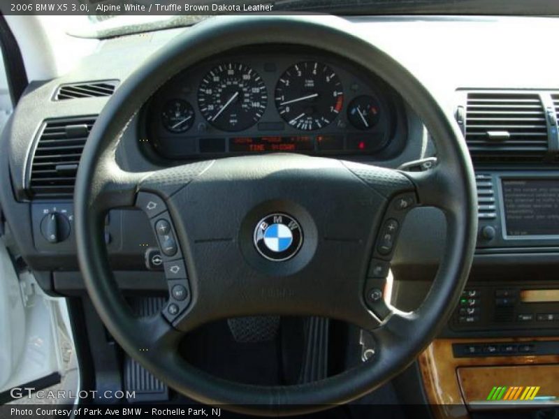 Alpine White / Truffle Brown Dakota Leather 2006 BMW X5 3.0i