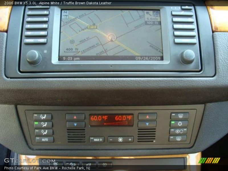 Alpine White / Truffle Brown Dakota Leather 2006 BMW X5 3.0i