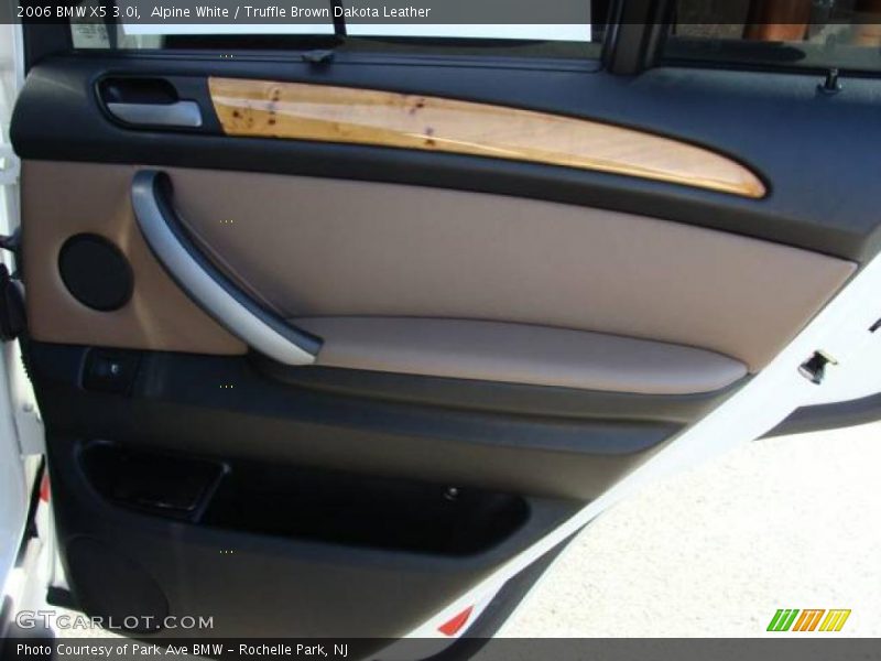 Alpine White / Truffle Brown Dakota Leather 2006 BMW X5 3.0i
