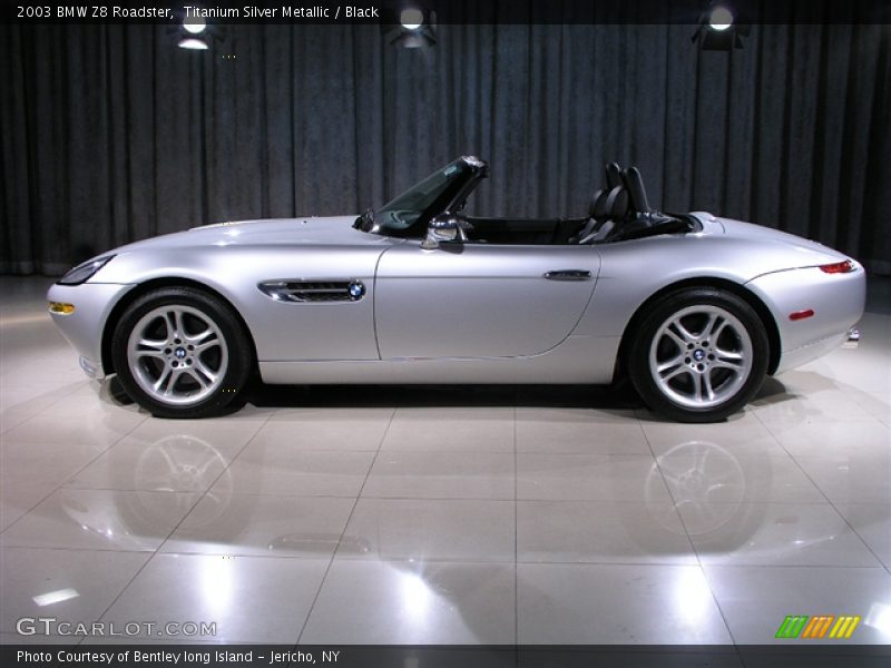 Titanium Silver Metallic / Black 2003 BMW Z8 Roadster