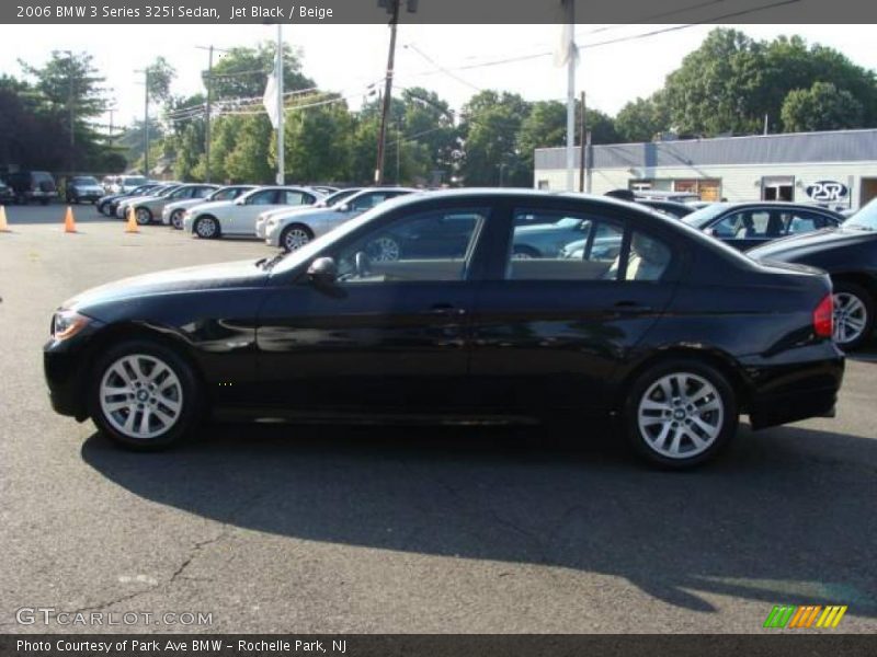 Jet Black / Beige 2006 BMW 3 Series 325i Sedan