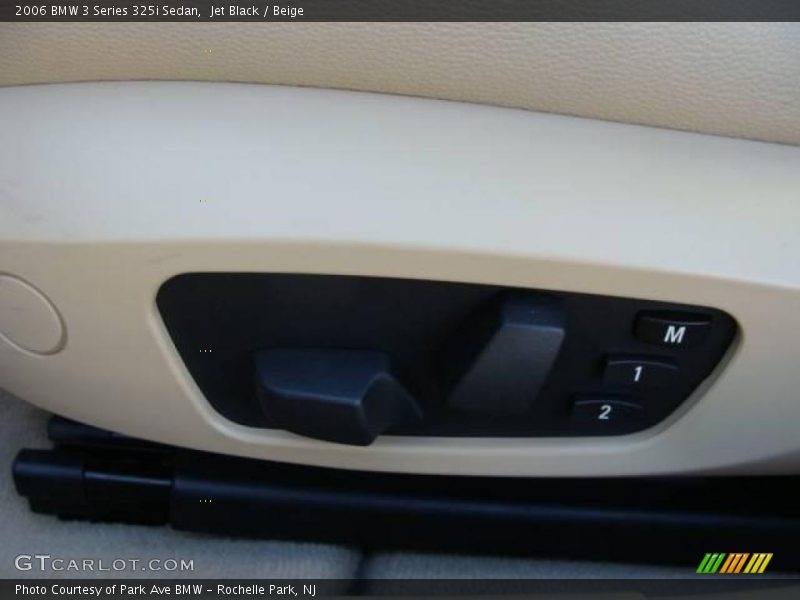 Jet Black / Beige 2006 BMW 3 Series 325i Sedan