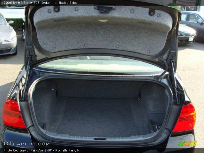 Jet Black / Beige 2006 BMW 3 Series 325i Sedan
