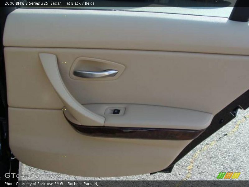 Jet Black / Beige 2006 BMW 3 Series 325i Sedan