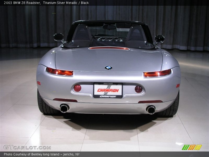 Titanium Silver Metallic / Black 2003 BMW Z8 Roadster