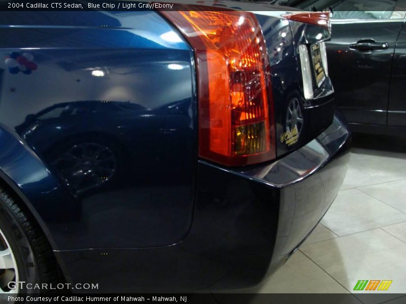 Blue Chip / Light Gray/Ebony 2004 Cadillac CTS Sedan