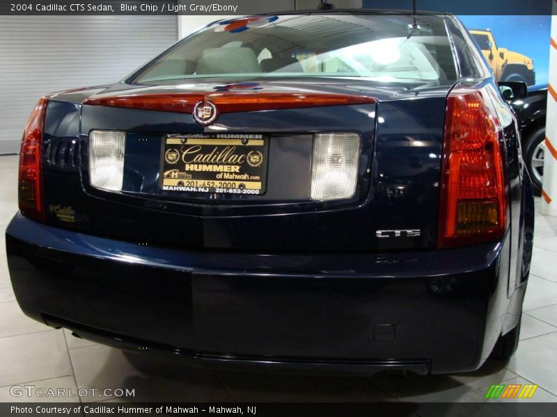 Blue Chip / Light Gray/Ebony 2004 Cadillac CTS Sedan
