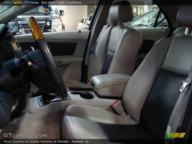 Blue Chip / Light Gray/Ebony 2004 Cadillac CTS Sedan