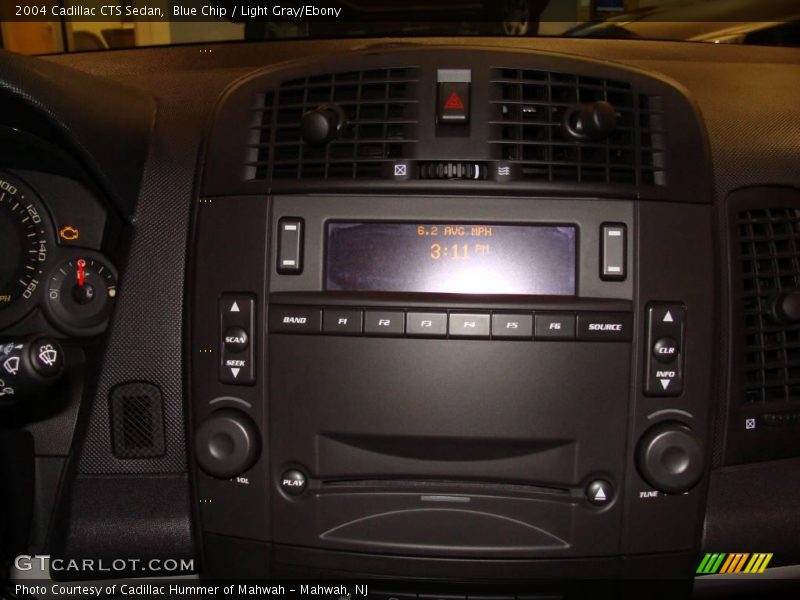 Blue Chip / Light Gray/Ebony 2004 Cadillac CTS Sedan