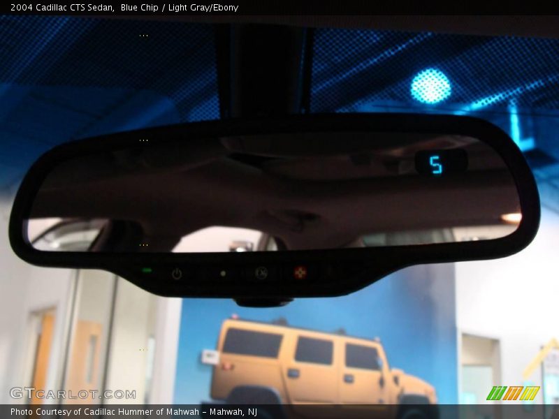 Blue Chip / Light Gray/Ebony 2004 Cadillac CTS Sedan