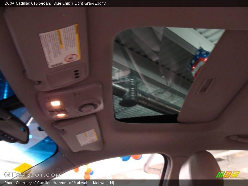 Blue Chip / Light Gray/Ebony 2004 Cadillac CTS Sedan