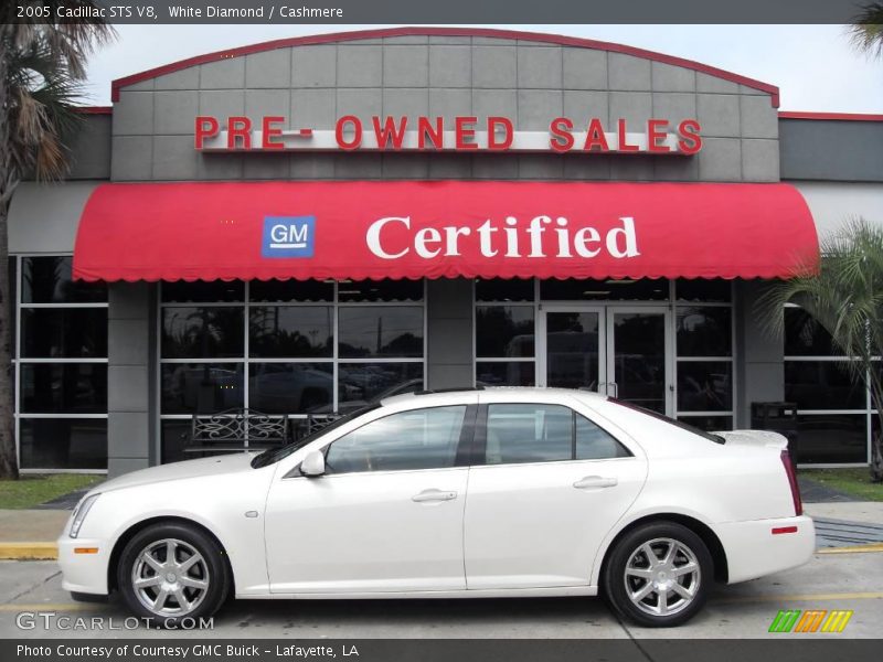 White Diamond / Cashmere 2005 Cadillac STS V8