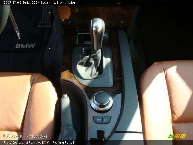 Jet Black / Auburn 2007 BMW 5 Series 525xi Sedan