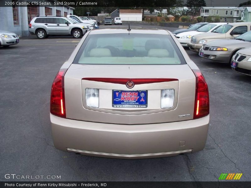 Sand Storm / Cashmere 2006 Cadillac CTS Sedan