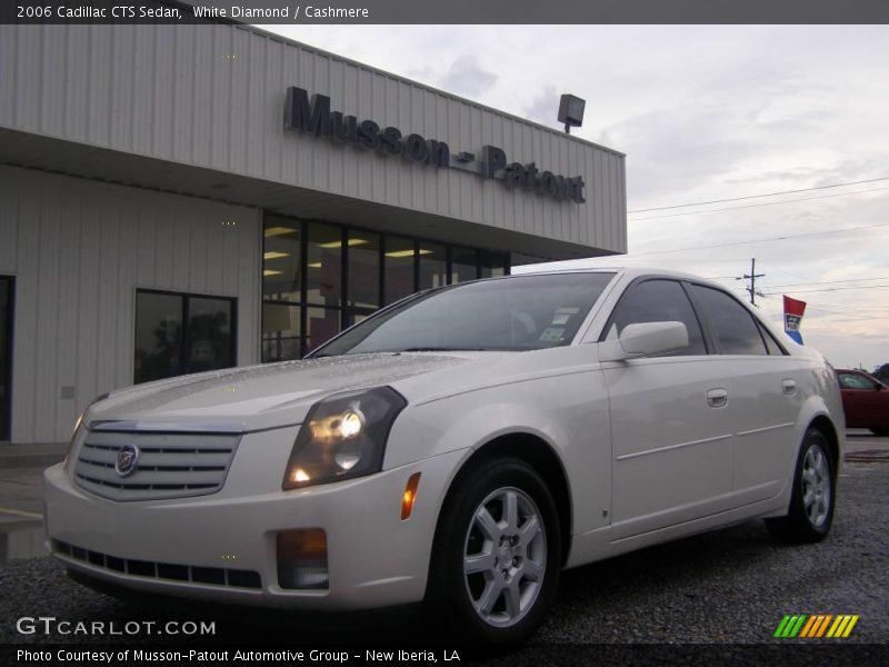 White Diamond / Cashmere 2006 Cadillac CTS Sedan