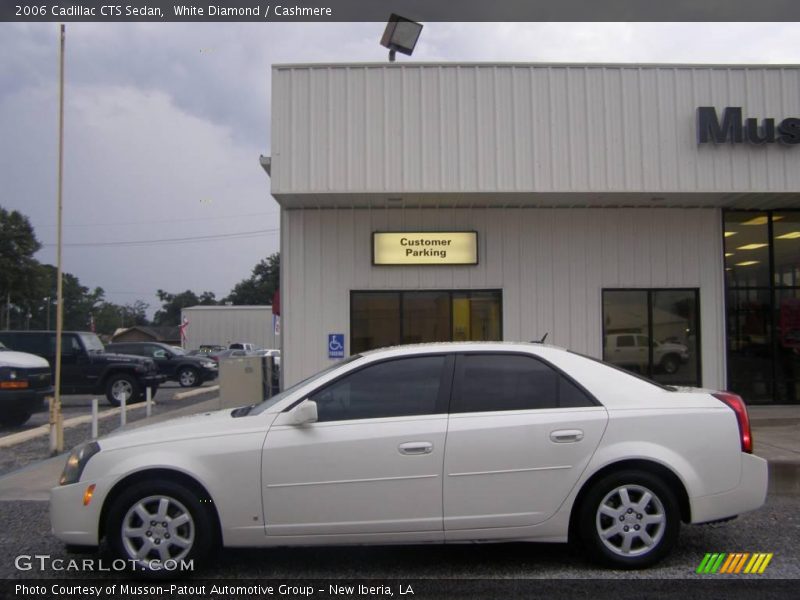 White Diamond / Cashmere 2006 Cadillac CTS Sedan