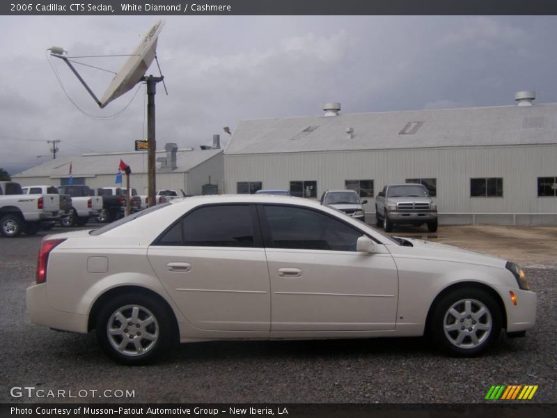 White Diamond / Cashmere 2006 Cadillac CTS Sedan