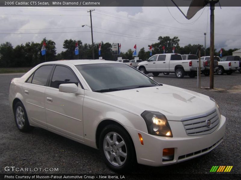 White Diamond / Cashmere 2006 Cadillac CTS Sedan