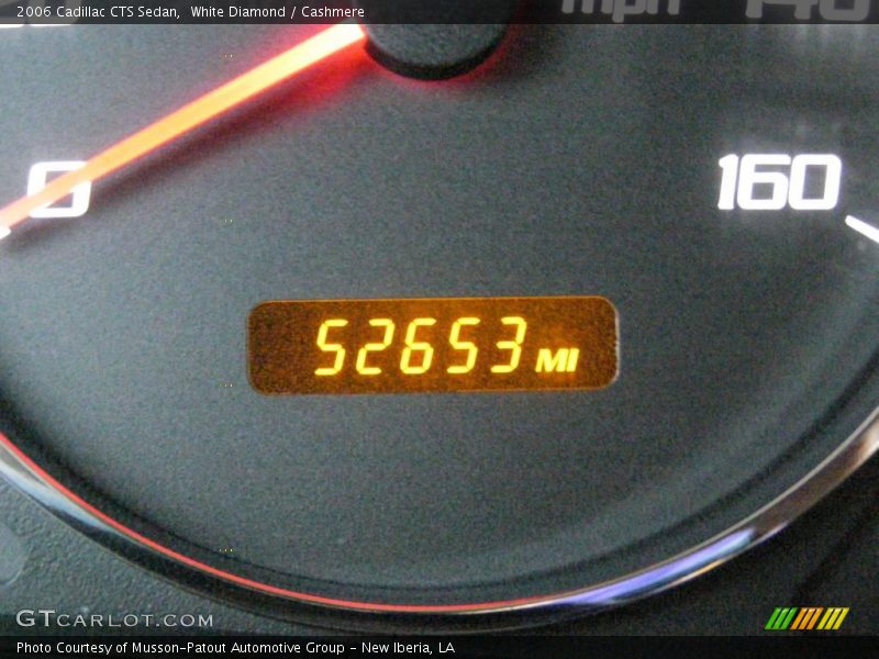 White Diamond / Cashmere 2006 Cadillac CTS Sedan