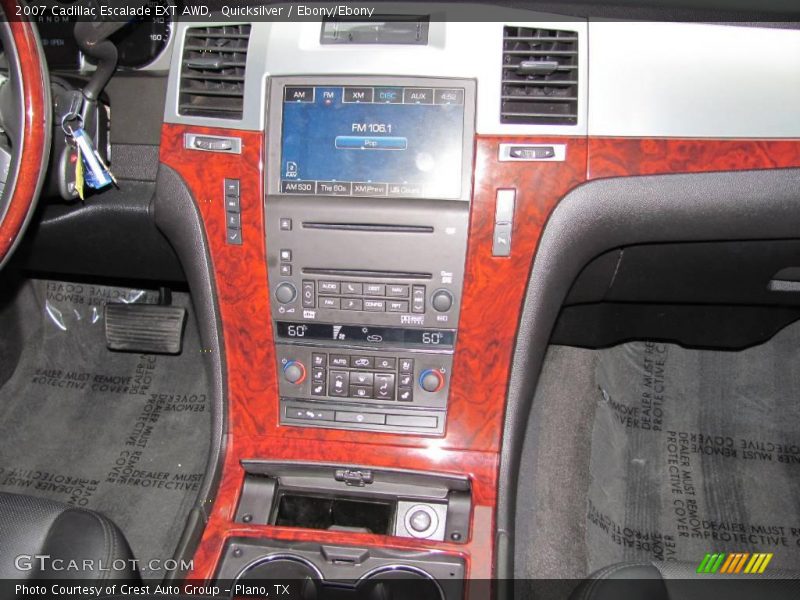 Quicksilver / Ebony/Ebony 2007 Cadillac Escalade EXT AWD