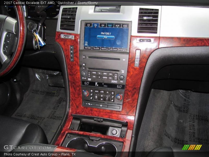 Quicksilver / Ebony/Ebony 2007 Cadillac Escalade EXT AWD