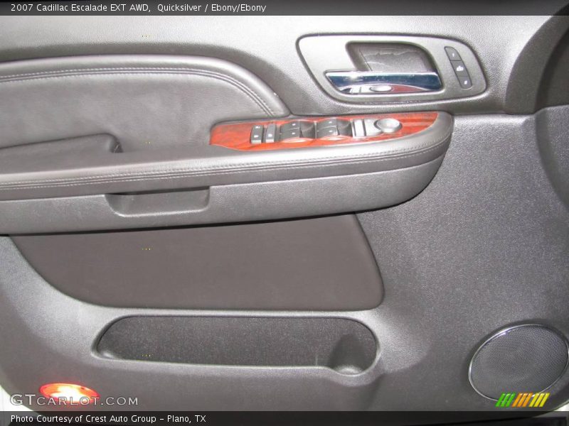 Quicksilver / Ebony/Ebony 2007 Cadillac Escalade EXT AWD