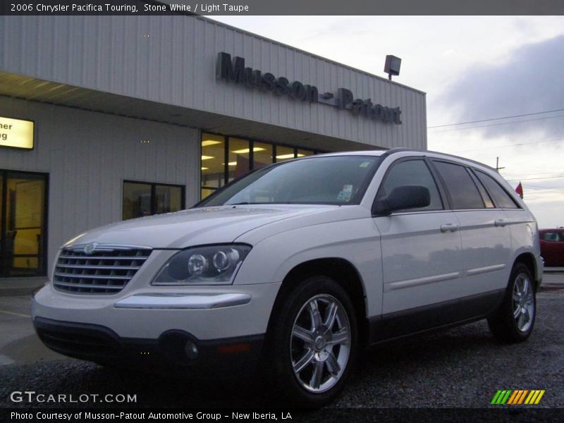 Stone White / Light Taupe 2006 Chrysler Pacifica Touring