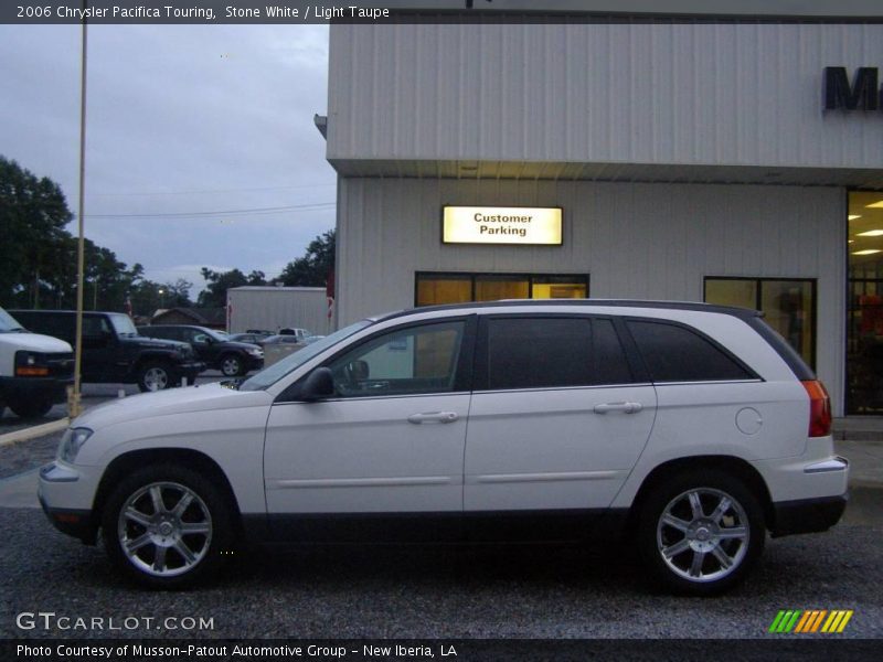 Stone White / Light Taupe 2006 Chrysler Pacifica Touring