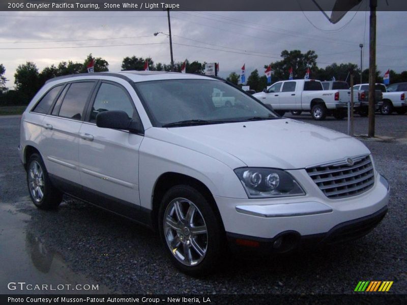 Stone White / Light Taupe 2006 Chrysler Pacifica Touring