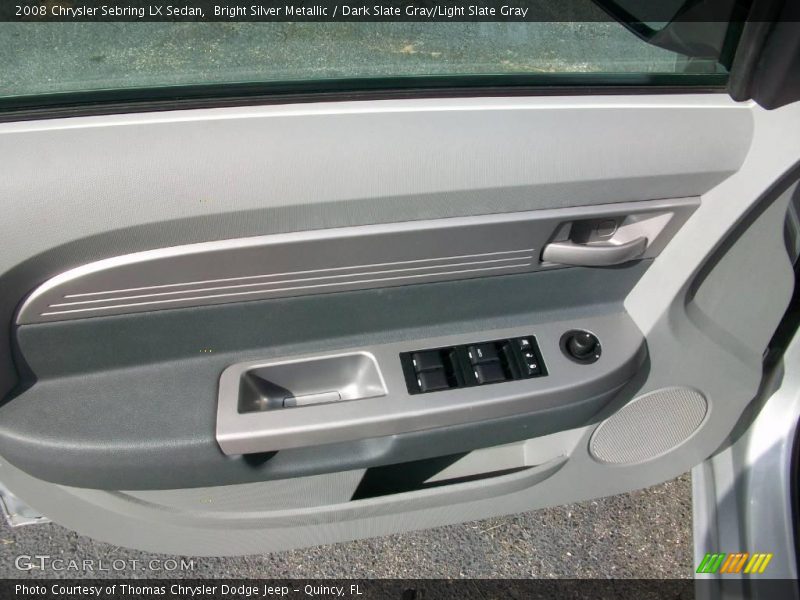 Bright Silver Metallic / Dark Slate Gray/Light Slate Gray 2008 Chrysler Sebring LX Sedan