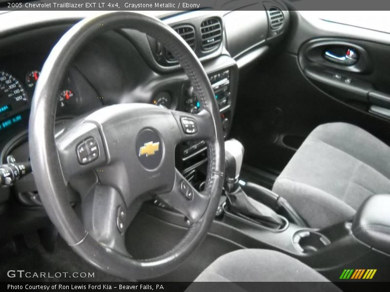 Graystone Metallic / Ebony 2005 Chevrolet TrailBlazer EXT LT 4x4