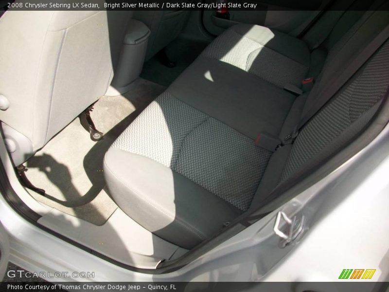 Bright Silver Metallic / Dark Slate Gray/Light Slate Gray 2008 Chrysler Sebring LX Sedan