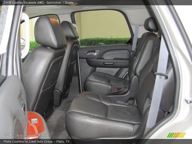 Quicksilver / Ebony 2008 Cadillac Escalade AWD