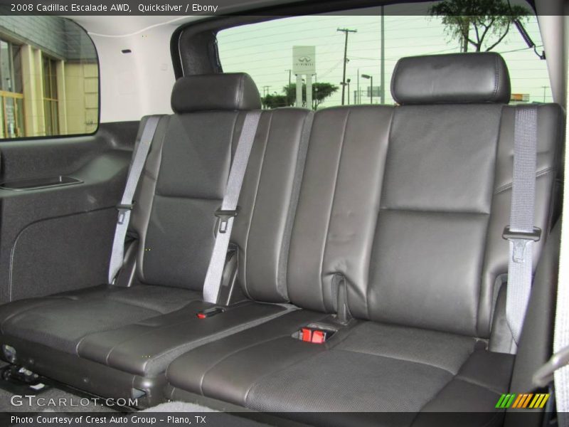 Quicksilver / Ebony 2008 Cadillac Escalade AWD