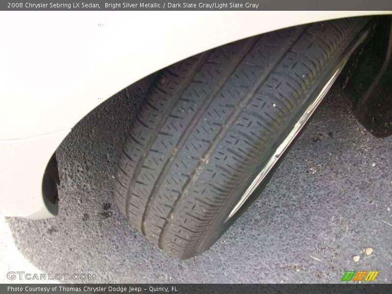 Bright Silver Metallic / Dark Slate Gray/Light Slate Gray 2008 Chrysler Sebring LX Sedan