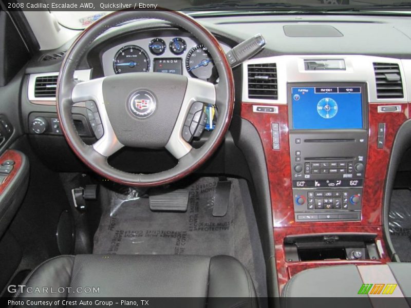 Quicksilver / Ebony 2008 Cadillac Escalade AWD